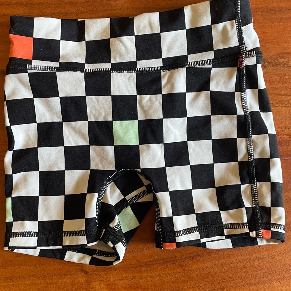 Fabletics Monochrome Checkered Activewear